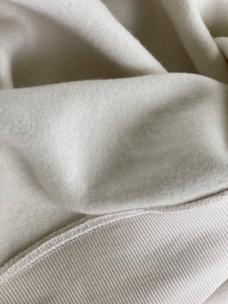 Image of K I N D . C L U B  Cozy Crew ~ ECRU