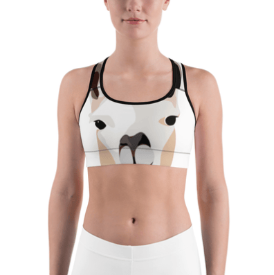 Image of McSoul Llama Sports bra