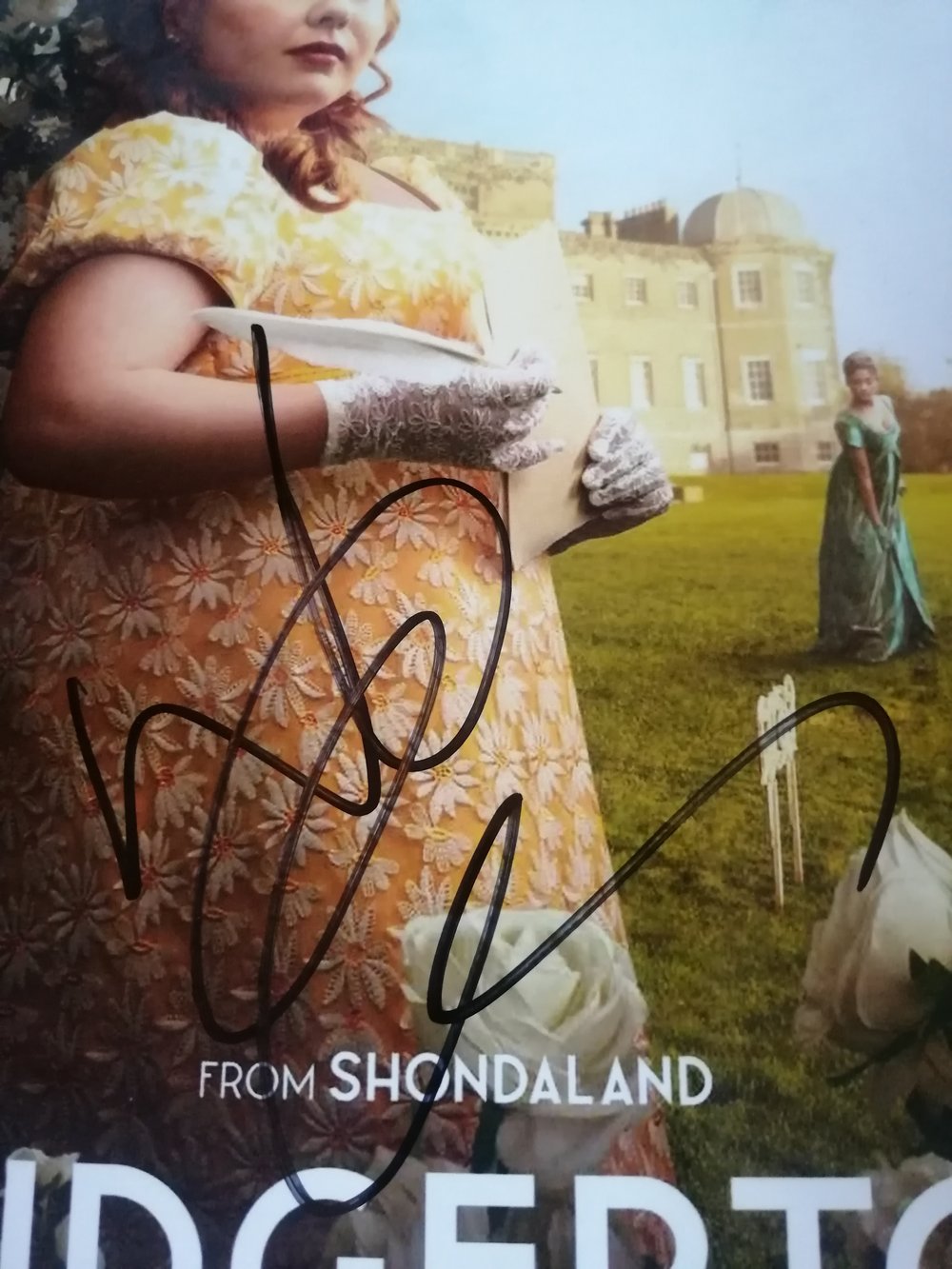 Bridgerton Nicola Coughlan Signed 10x8