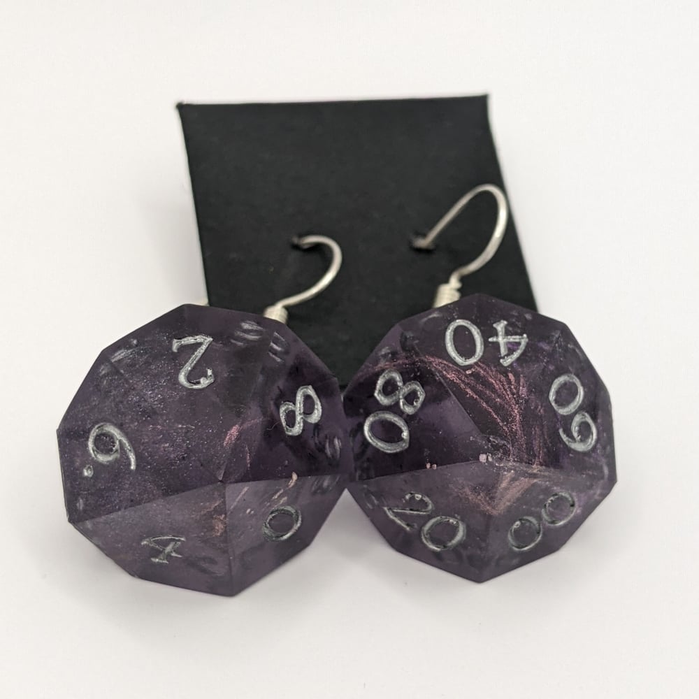 Image of Nyx - dice earrings