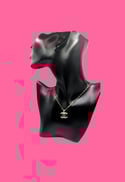 Gold Coco Fashion Necklace 