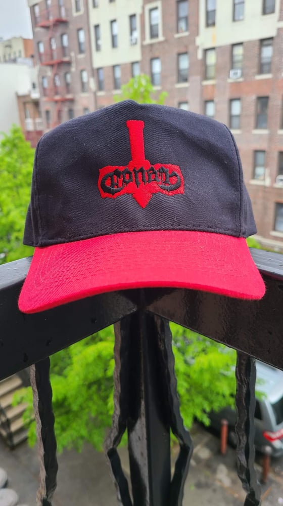 Image of Conan Hammer 2 Tone Cap w/ Red Embroidery