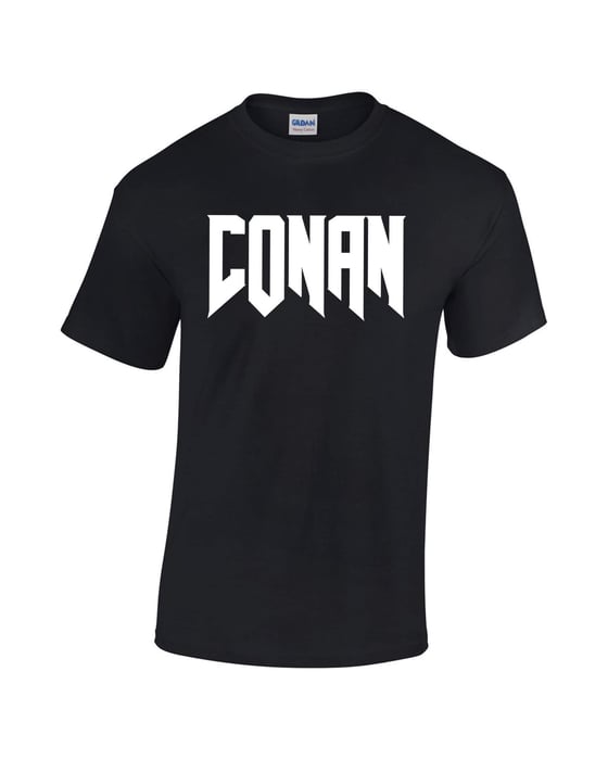Image of Conan Doom Natural T - Shirt w/ White Print