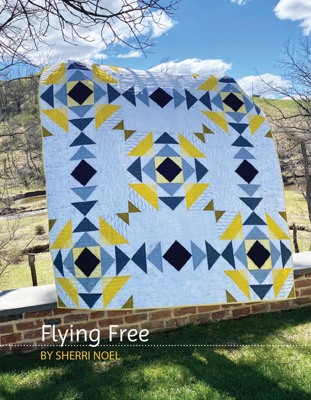 FLYING FREE Quilt Pattern / Patterns by Rebecca Mae Designs