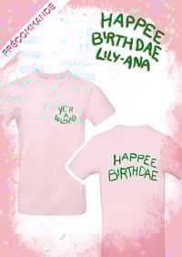 Image 3 of  🔸PRECOMMANDE🔸 🌸 Mini collec spéciale Lily-Ana 🌸 - 🎂 HAPPEE BIRTHDAE 🎂