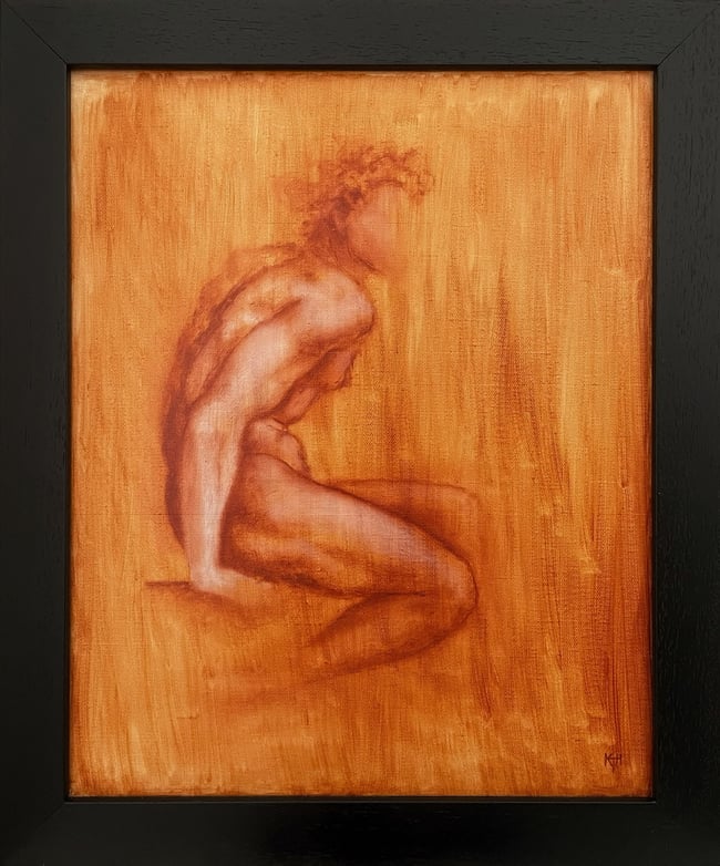 Sistine Ignudo #1 (Michelangelo Studies)