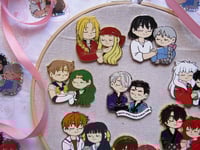 Image 2 of ANIME COUPLES ENAMEL PIN