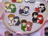 Image 3 of ANIME COUPLES ENAMEL PIN