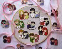 Image 1 of ANIME COUPLES ENAMEL PIN