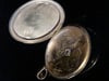 VICTORIAN 15CT HIGH CARAT LARGE OPAL OLD CUT DIAMOND  LOCKET PENDANT 29.9g