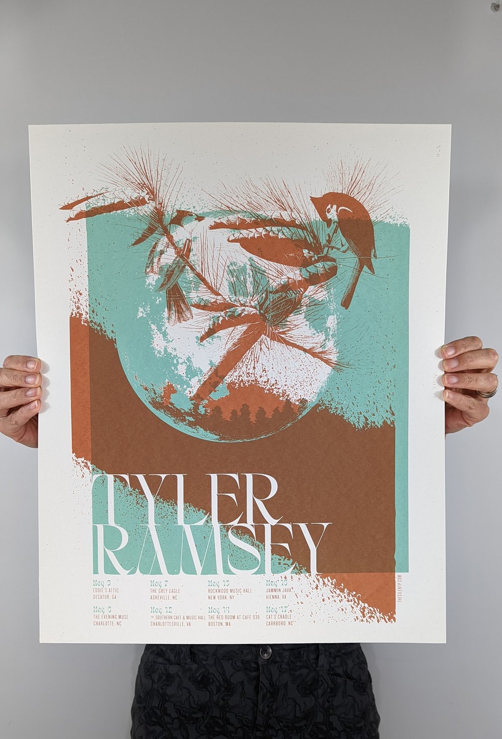 Tyler Ramsey Tour Poster 2022