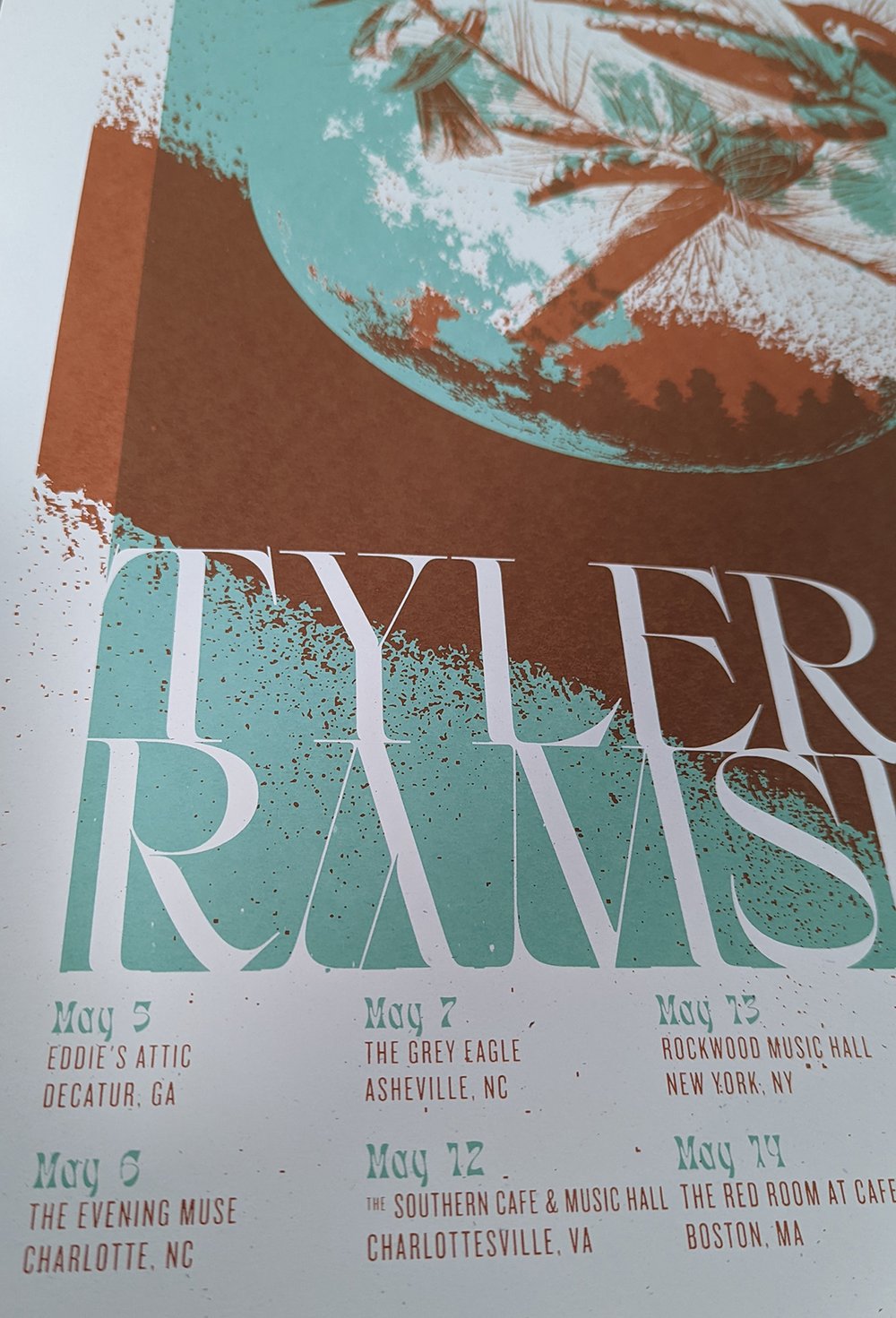 Tyler Ramsey Tour Poster 2022
