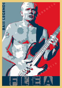 Image 1 of "FLEA" Red Hot Chili Peppers Low End Bass Legend