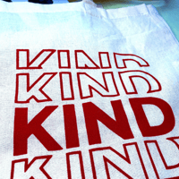 Image 3 of Be Kind And Shit Tote 