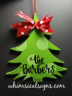 Image of Christmas tree ornament  - NEW