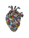 Print - Cvetoče srce / Blossoming heart