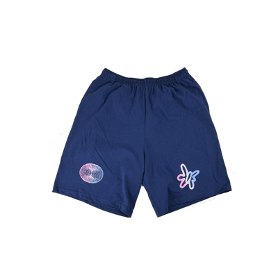 Image of Comfy Shorts (Navy Blue/Grey)