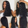 Human hair13*4 curly lace front wig