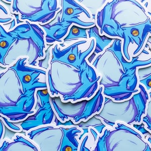 Blooz Frog™ Vinyl Sticker