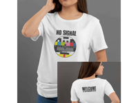 Image 3 of T-Shirt Donna G - Welcome To Santamarinellistan (Nsl019)