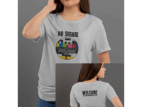 Image 2 of T-Shirt Donna G - Welcome To Santamarinellistan (Nsl019)