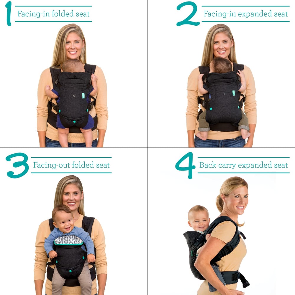 Image of Convertible Baby Body Carrier 