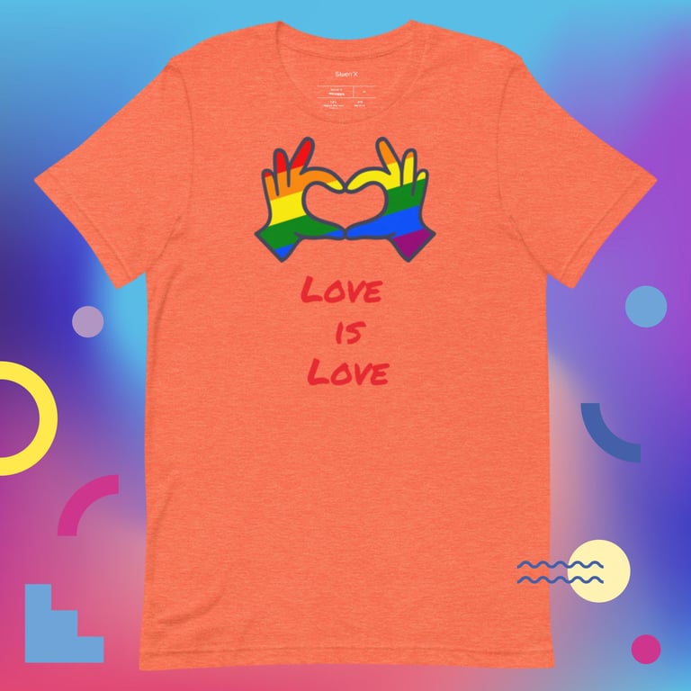 Love is Love Unisex T-shirt Image 5