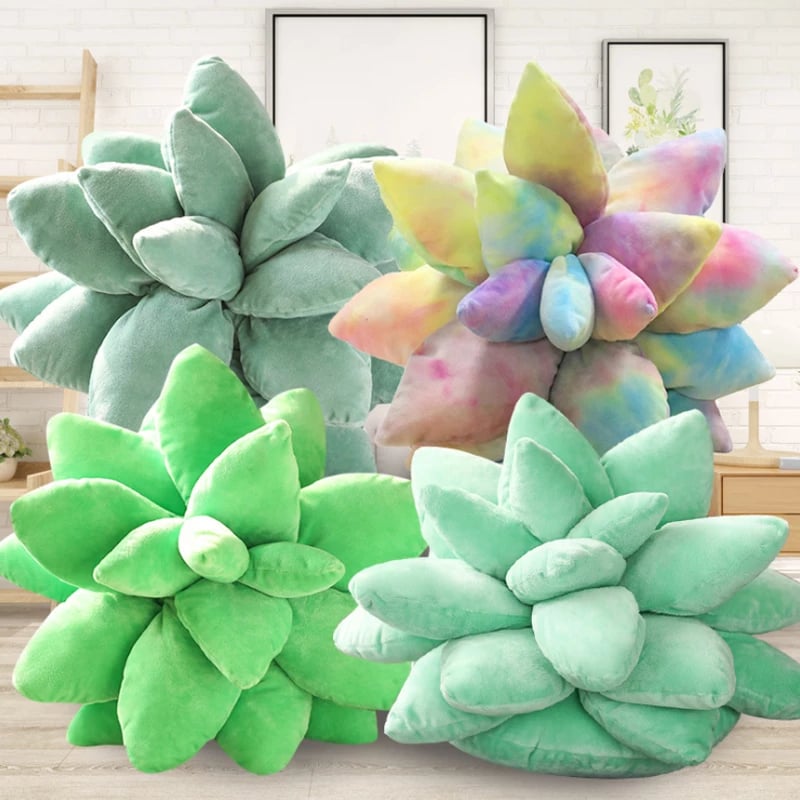 Image of 3-D Succulent Pillow