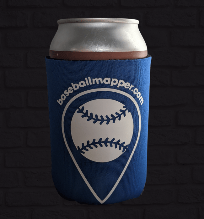 Baseballmapper Koozie