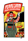 Pearl Jam Prague Concert Poster 2012