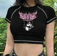 Image 1 of Kuromi Baby Top