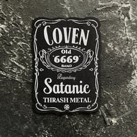 Image 2 of COVEN 6669 - SATANIC THRASH METAL OFFICIAL PATCH