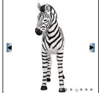 Image 2 of Zebra statue 