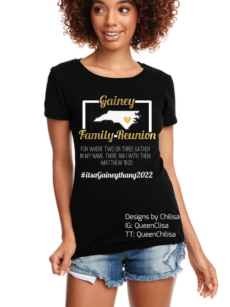 Image of Gainey Reunion T-shirt - Women's Fit 