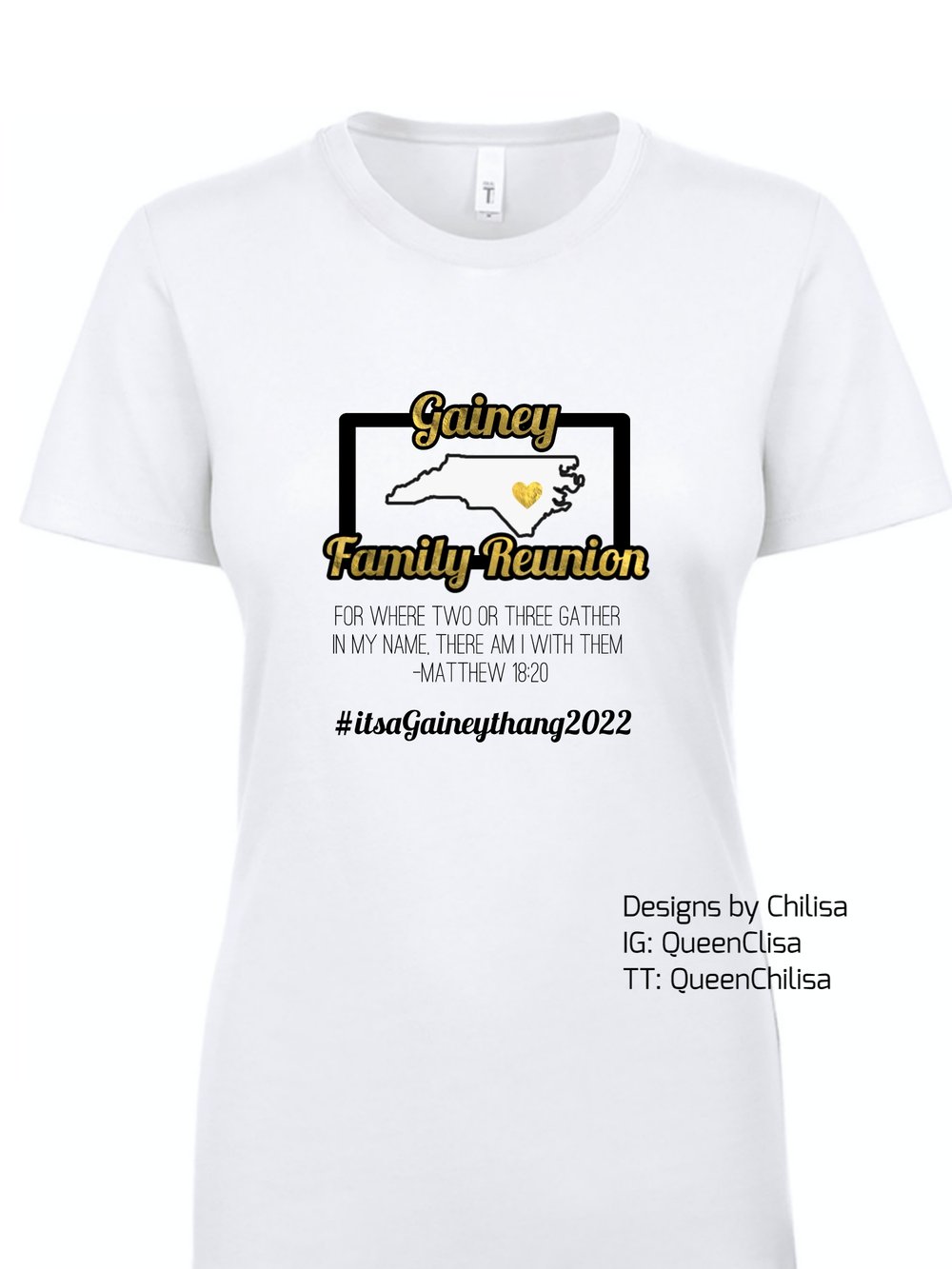 Image of Gainey Reunion T-shirt - Women's Fit 