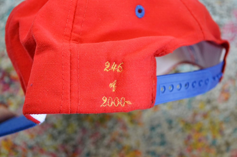Image of Vintage 1990's Los Angeles Clippers The Game #246 of 2000 Snapback Hat