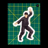 Gung Fu Master Character Sticker • 3 Sizes