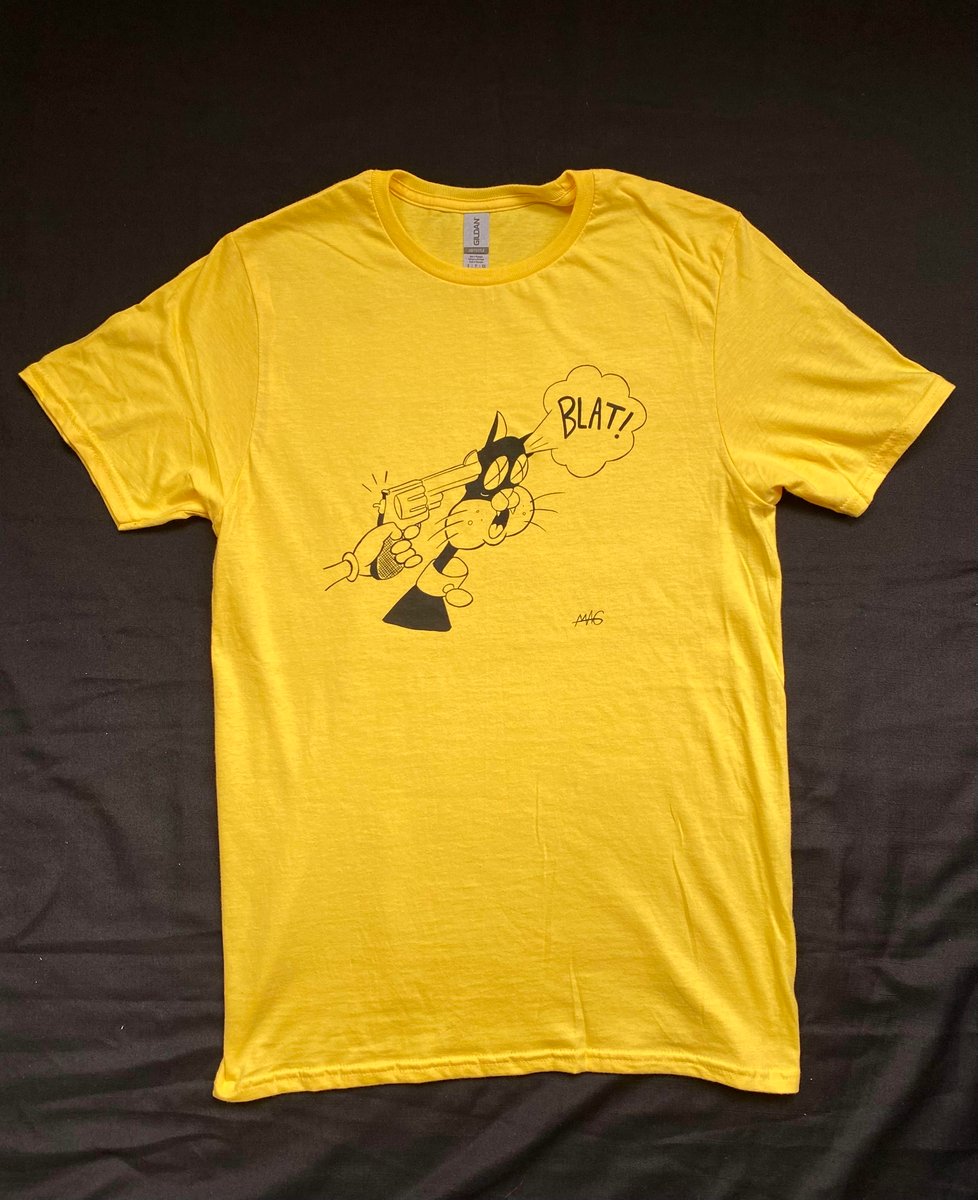 Blat Cat T-Shirt | Mat Greaves