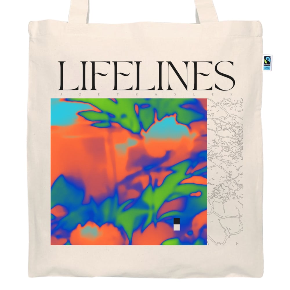 Image of Fairtrade Tote Bags - Lifelines LP Artwork  