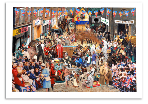 Image of The Cold War Steve Giant Jubilee Limited Edition Print 