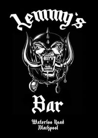 Image 1 of Official Pull Over Lemmy’s Bar Motorhead Hoodie
