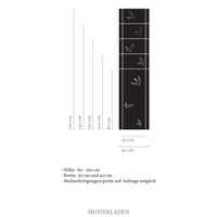 Image 2 of Sichtschutz Glas Folie mit Vögeln, Minimalistische Dekor Folie Fenster, Milchglasfolie mit Vögeln