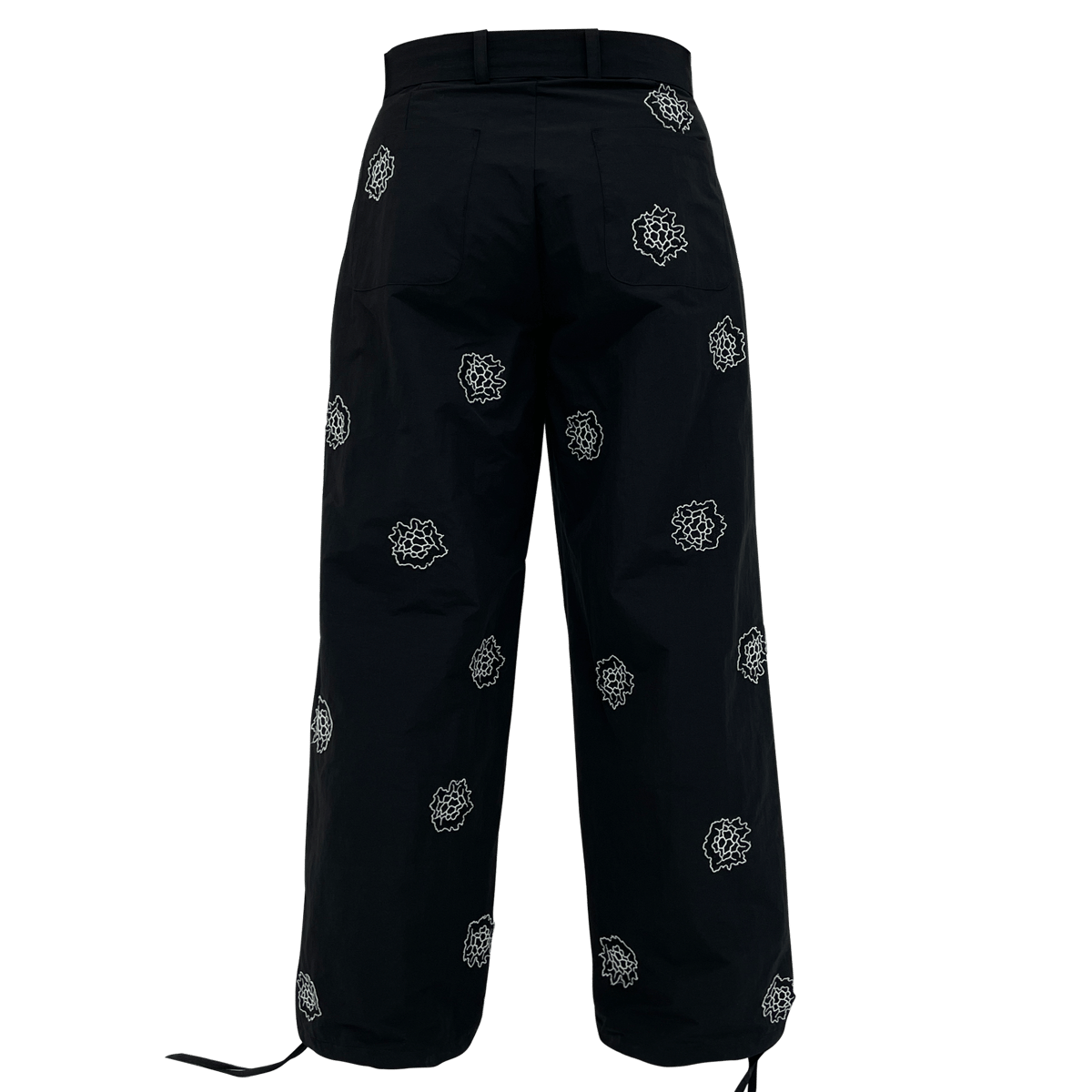 Image of FLOWER PATCH WIDE PANTS