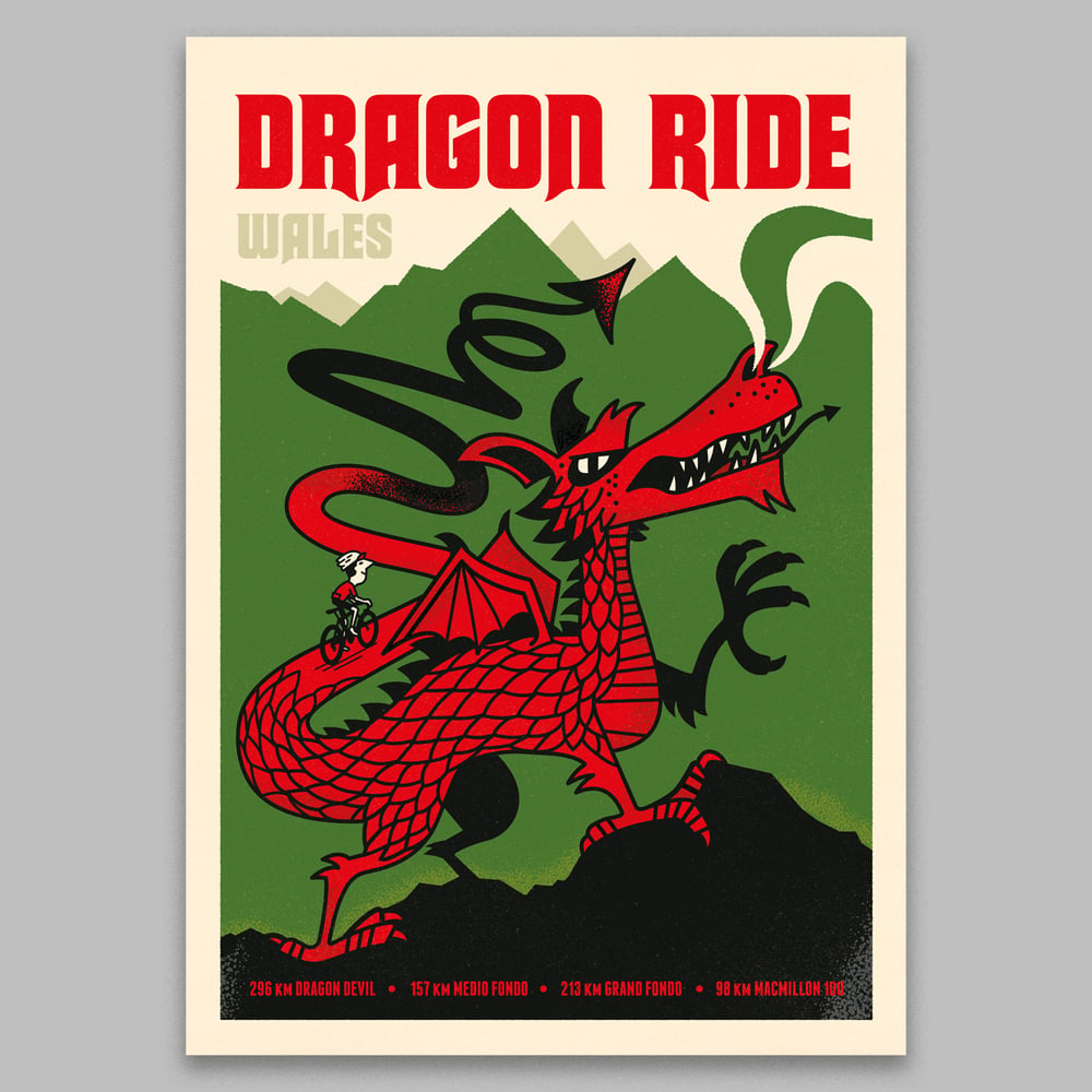 Image of Dragon Ride - Wales ( mens editions)