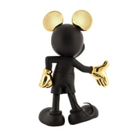 Image 2 of MICKEY WELCOME BICOLOR BLACK GOLD - 30 CM