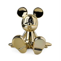 Image 2 of SITTING MICKEY BY MARCEL WANDERS CHROMED GOLD