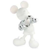 Image 1 of MICKEY WITH LOVE by KELLY HOPPEN - 30 CM WHITE SILVER
