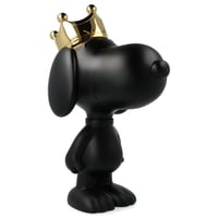 Image 1 of SNOOPY CROWN BLACK & GOLD - 31 CM