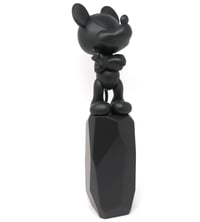 Image 2 of MICKEY ROCK MEDIUM BY ARIK LEVY MATT BLACK 43 CM
