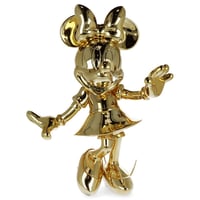 Image 1 of MINNIE WELCOME CHROMED GOLD - 31 CM